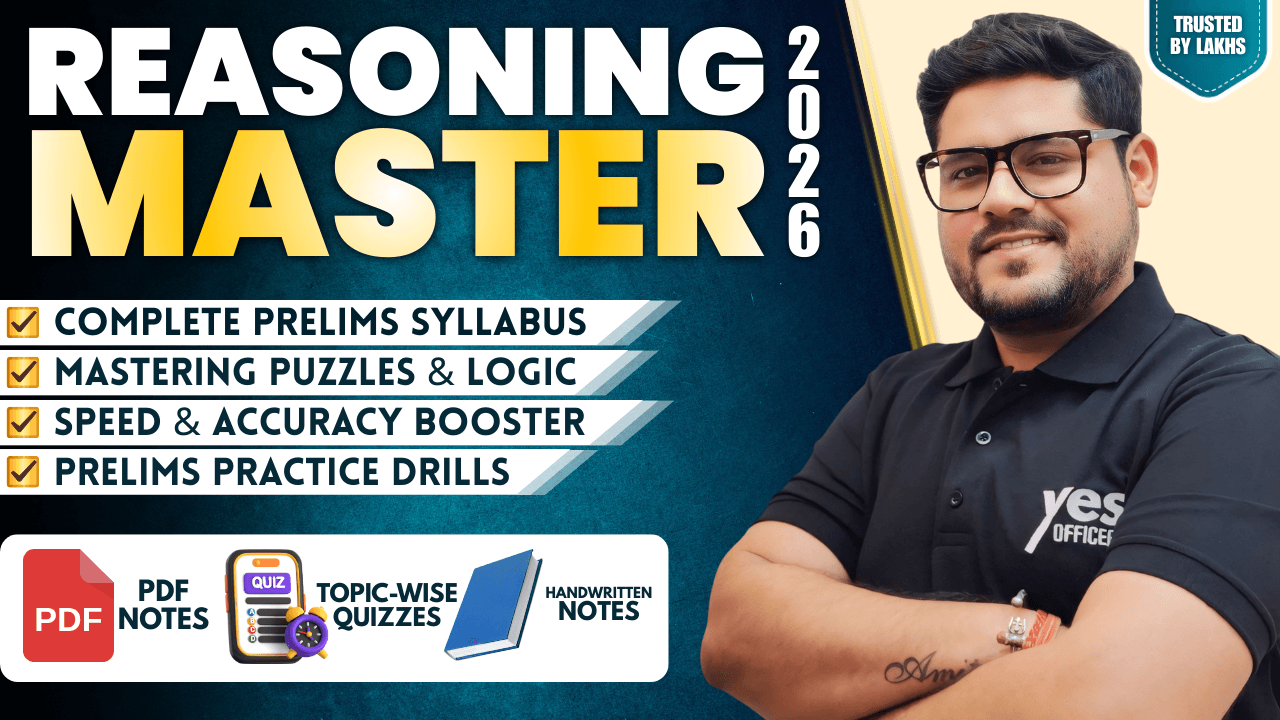 Reasoning Master 2026: Complete Foundation Course
