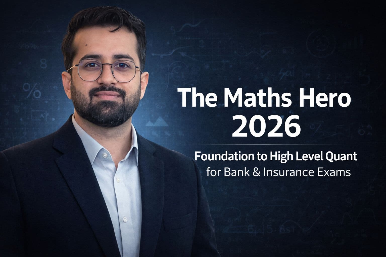 The Maths Hero 2026: Foundation Course for Bank & Insurance Exams