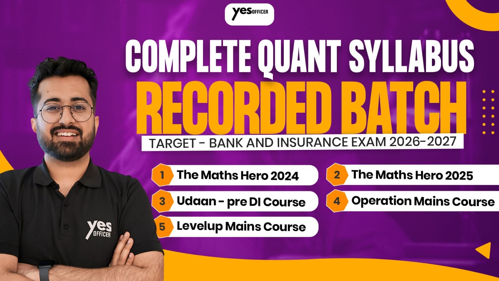 Complete Quant Syllabus (Recorded) by Aashish Arora